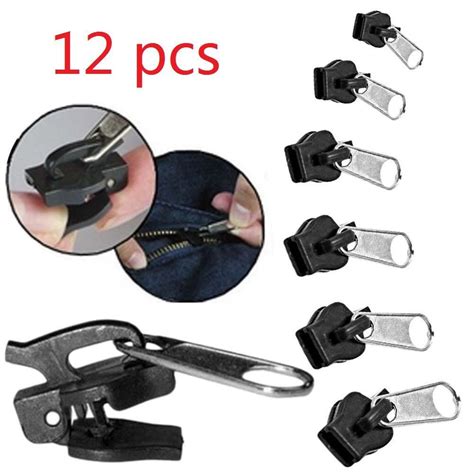 metal zipper repair parts